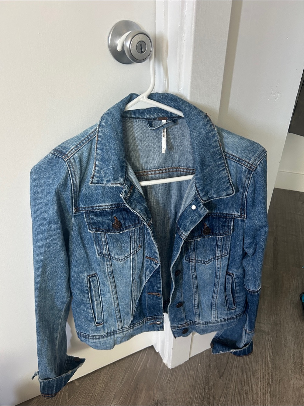 Free People Denim Jacket- Small